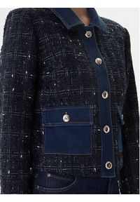 Morgan Marynarka 261-VINCA Granatowy Regular Fit. Kolor: niebieski. Materiał: syntetyk #3