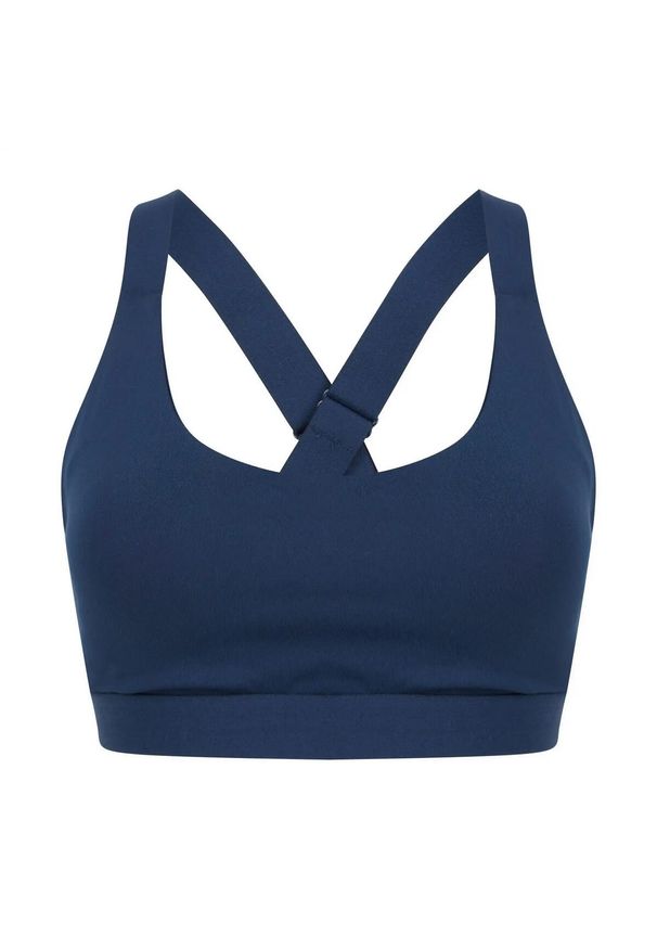 TOMBO - Biustonosz Sportowy Dla Pań I Panów O Średniej Sile Uderzenia. Kolor: niebieski