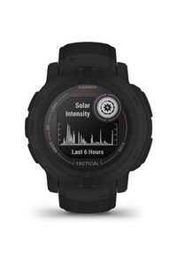 GARMIN - Zegarek sportowy Garmin Instinct 2 Solar Tactical Edition z czujnikiem tętna HRM Elevate (czarny / czarny pasek). Rodzaj zegarka: cyfrowe. Kolor: czarny. Materiał: włókno. Styl: sportowy #7