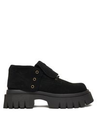 Steve Madden Trapery Parkview SM11004796 Czarny. Kolor: czarny. Materiał: materiał