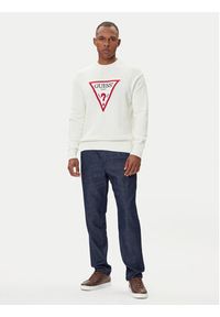 Guess Jeans Sweter M4BR32 Z3HM1 Écru Regular Fit. Materiał: bawełna #5