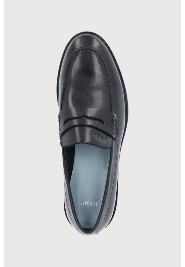JOOP! - Joop! Mokasyny skórzane męskie kolor czarny. Kolor: czarny. Materiał: skóra