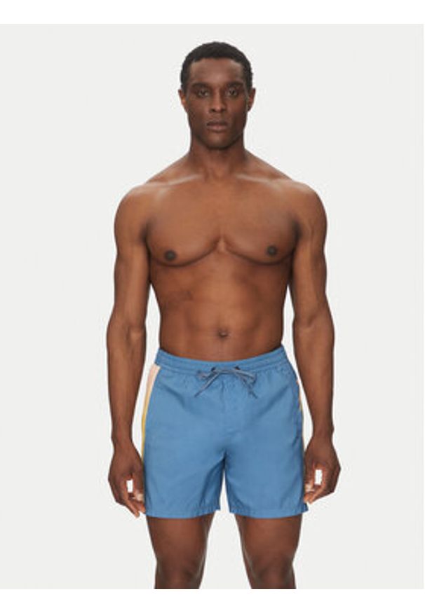 Quiksilver Szorty plażowe EQYJV04136 Niebieski Regular Fit. Okazja: na plażę. Kolor: niebieski. Materiał: syntetyk