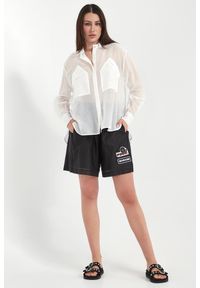Pinko - Bermudy damskie z jedwabiem Lewis PINKO. Materiał: jedwab