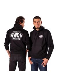 KWON - Bluza z kapturem Kwon Professional Boxing. Typ kołnierza: kaptur. Kolor: czarny. Wzór: nadruk