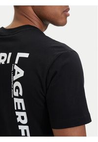Karl Lagerfeld Jeans T-Shirt B2M17090 Czarny Relaxed Fit. Kolor: czarny. Materiał: bawełna #3
