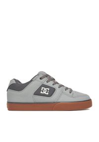 DC Sneakersy EO-PURE 300660-CG5 Szary. Kolor: szary. Materiał: skóra