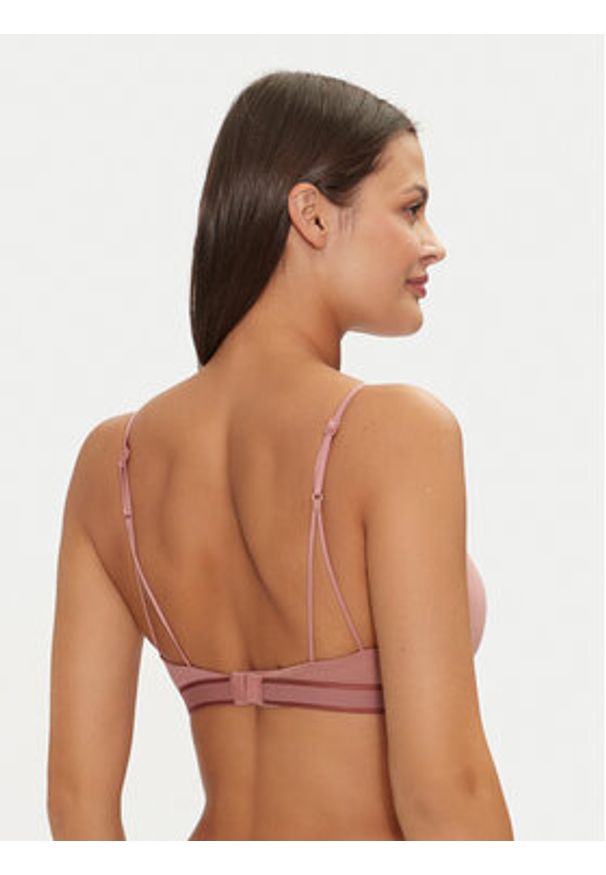 Calvin Klein Underwear Biustonosz top 000QF7943E Różowy. Kolor: różowy. Materiał: bawełna