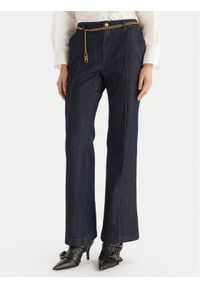 MICHAEL Michael Kors Jeansy MF590HRM24 Granatowy Bootcut Fit. Kolor: niebieski