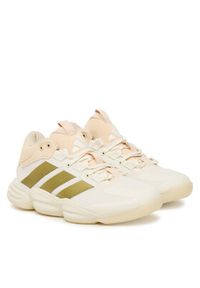 Adidas - adidas Buty halowe Court Stabil Indoor JP9833 Biały. Kolor: biały. Materiał: materiał #4