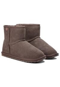 EMU Australia Śniegowce Wallaby Mini Teens T10103 Brązowy. Kolor: brązowy. Materiał: skóra #3