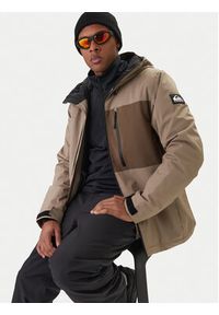 Quiksilver Kurtka snowboardowa Sycamore Solid 20K EQYTJ03502 Beżowy Modern Fit. Kolor: beżowy. Materiał: syntetyk. Sport: snowboard #3