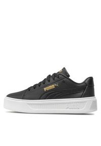 Puma Sneakersy Smash Platform V3 Sleek 389401 02 Czarny. Kolor: czarny. Materiał: skóra. Obcas: na platformie