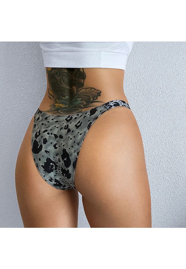 Intica - Figi wysmuklające nogi z wysokiej jakości materiałów Elois. Kolor: szary. Materiał: materiał