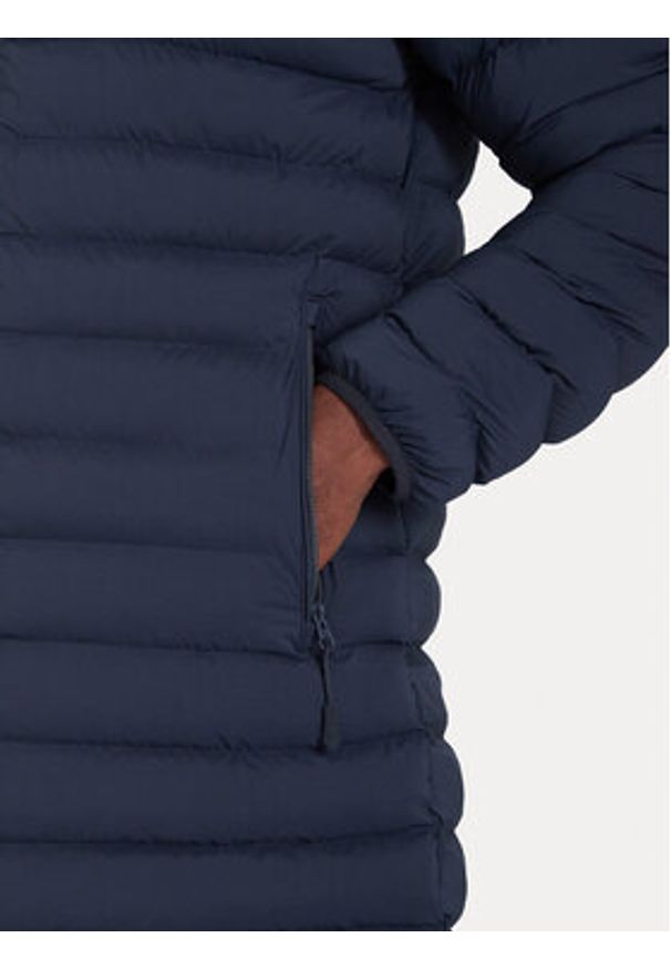 EA7 Emporio Armani Płaszcz zimowy 7M000687 AF15953 UB102 Granatowy Regular Fit. Kolor: niebieski. Materiał: syntetyk. Sezon: zima