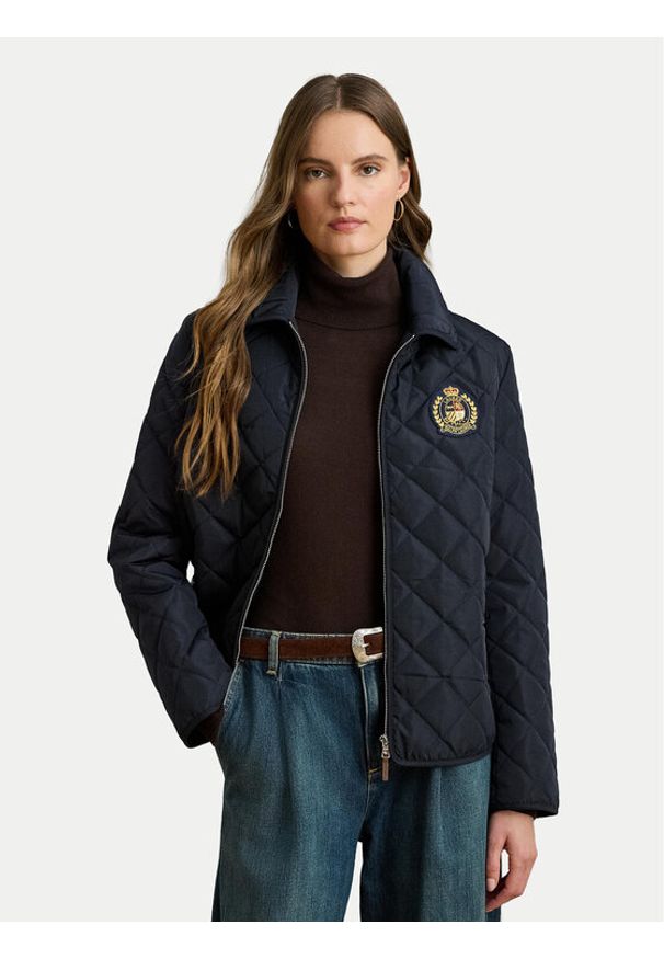 Lauren Ralph Lauren - LAUREN RALPH LAUREN Kurtka przejściowa 297979539004 Granatowy Straight Fit. Kolor: niebieski. Materiał: syntetyk