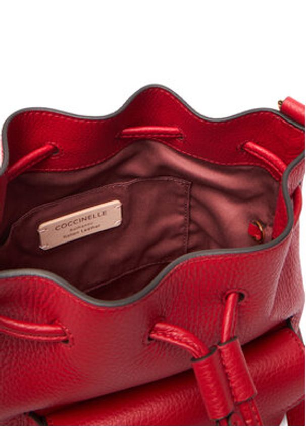 Coccinelle Torebka E1 TFK 23 03 01 Czerwony. Kolor: czerwony. Materiał: skórzane