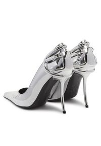 Diesel Szpilki D-Ten&Half P Y03426P1660 Srebrny. Kolor: srebrny. Materiał: skóra. Obcas: na szpilce #6