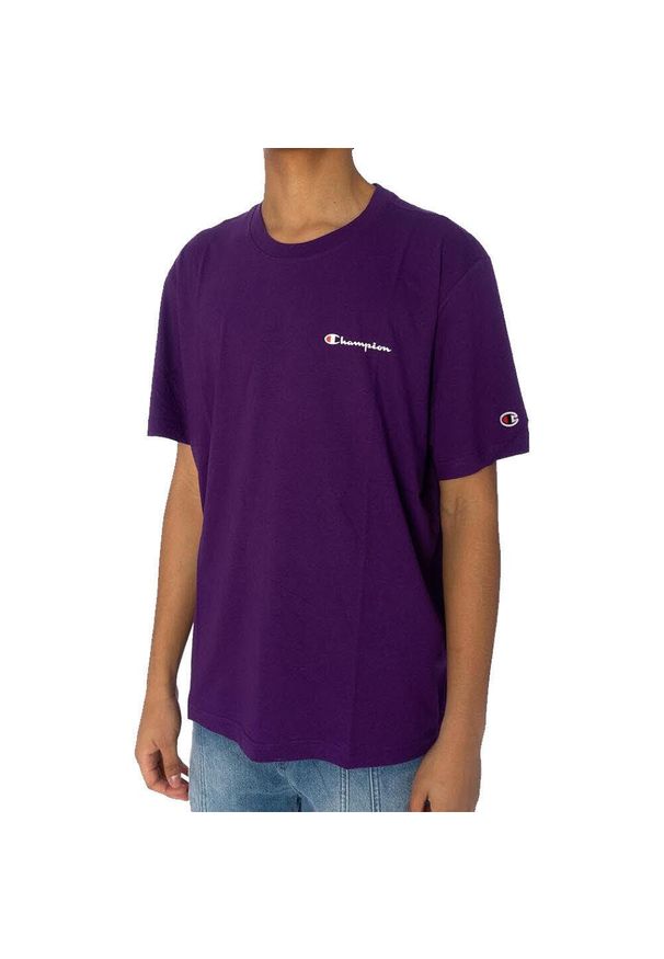 Koszulka męska Champion SS Tee. Kolor: fioletowy