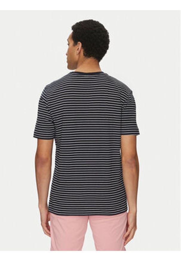 BOSS T-Shirt TalesStripe 50499334 Czarny Relaxed Fit. Kolor: czarny. Materiał: bawełna