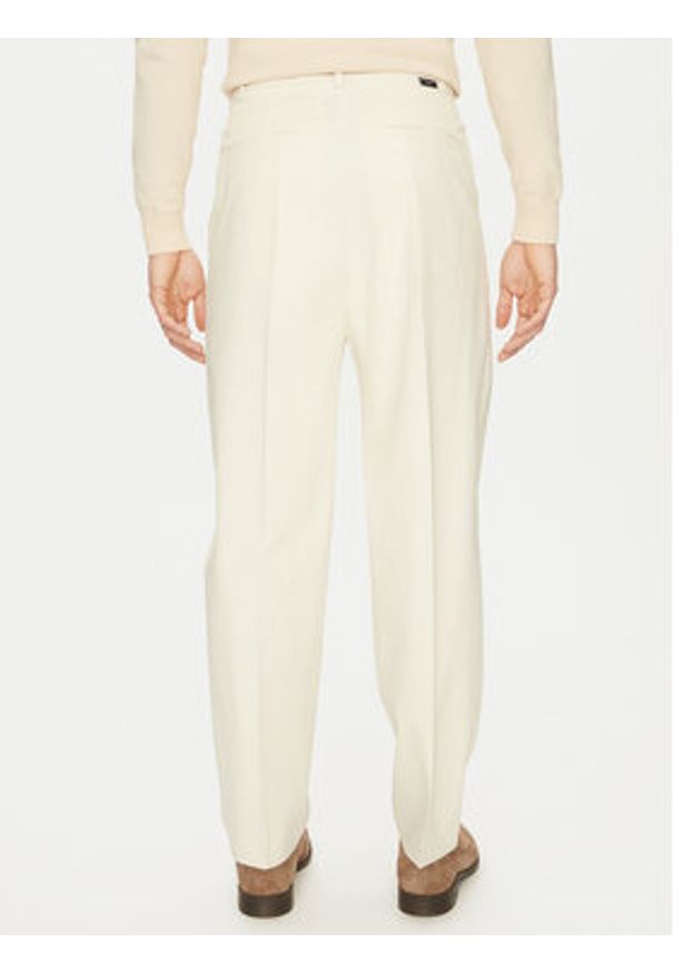Marciano Guess Spodnie materiałowe 5GHB23 2304Z Écru Regular Fit. Materiał: bawełna