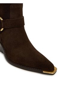 Bronx Kozaki New-Kole 14384-OC Brązowy. Kolor: brązowy. Materiał: zamsz, skóra #6