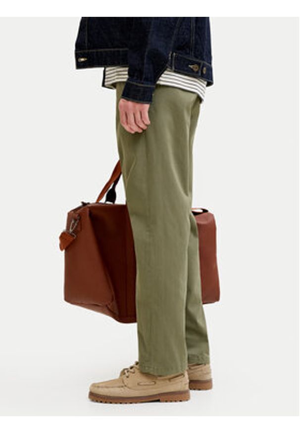 Jack & Jones Chinosy Kane 12268490 Zielony Regular Fit. Kolor: zielony. Materiał: bawełna