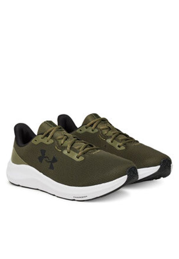 Under Armour Buty do biegania Pursuit 4 3028254-391 Khaki. Kolor: brązowy. Materiał: materiał