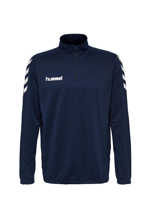Bluza piłkarska dla dzieci Hummel Core Kids 1/2 Zip Sweat. Kolor: niebieski. Sport: piłka nożna
