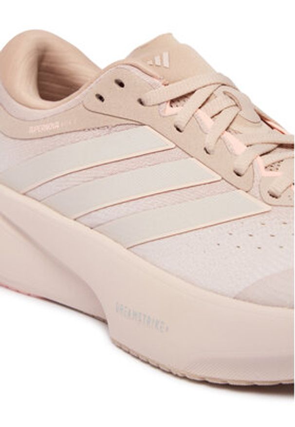 Adidas - adidas Buty do biegania Supernova Rise 3 JR2285 Beżowy. Kolor: beżowy. Materiał: materiał