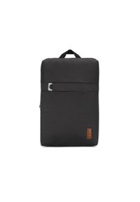 Plecak miejski na laptopa Solier SV12 BLACK czarny. Kolor: czarny. Materiał: materiał