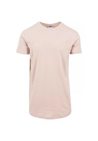 Urban Classics - Męska Długa Koszulka W Kształcie Litery T. Kolor: różowy. Długość: długie. Sport: turystyka piesza #1