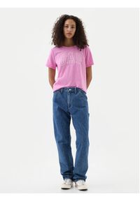 GAP - Gap T-Shirt 871344-03 Różowy Regular Fit. Kolor: różowy. Materiał: bawełna #6