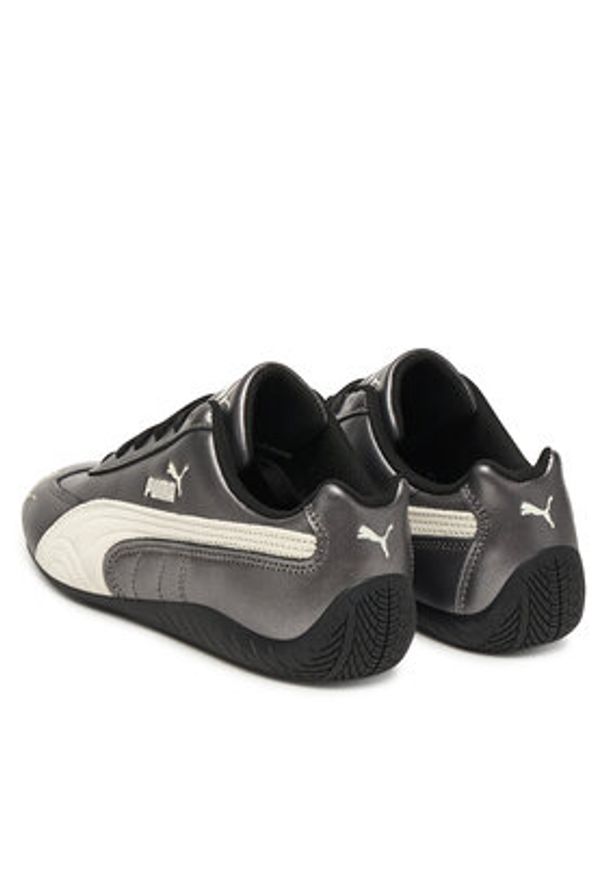 Puma Sneakersy Speedcat Metallic 403689 02 W Srebrny. Kolor: srebrny. Materiał: skóra