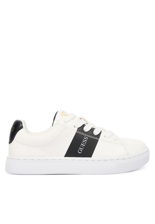 Sneakersy Guess. Kolor: biały