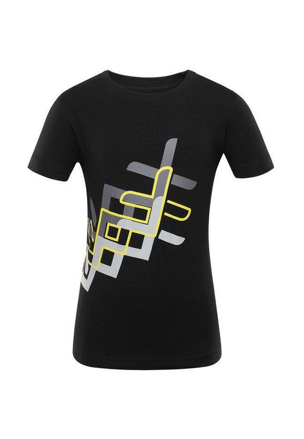 Naak - T-shirt dla Dzieci Nax Ilbo 116-122 z Miękkiej Bawełny i Idealnym Dopasowaniem. Kolor: wielokolorowy. Materiał: bawełna. Wzór: nadruk
