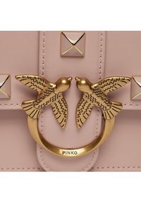 Pinko Torebka Love One Mini Cl AI 23-24 PLTT 100059 A0NF Różowy. Kolor: różowy. Materiał: skórzane #4