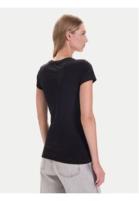 Guess T-Shirt W5BI28 J1314 Czarny Slim Fit. Kolor: czarny. Materiał: bawełna #3