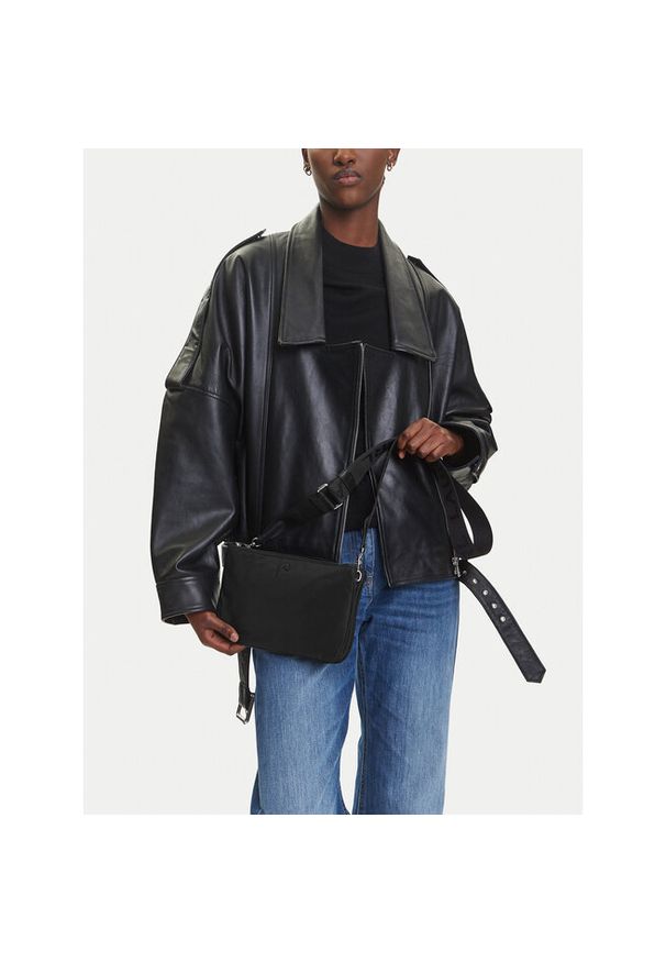 Lauren Ralph Lauren - Torebka LAUREN RALPH LAUREN. Kolor: czarny