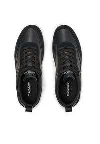 Calvin Klein Sneakersy Low Top Lace Up Lth Mix HM0HM00851 Czarny. Kolor: czarny. Materiał: skóra #5