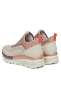 Rieker Sneakersy 48053-31 Różowy. Kolor: różowy. Materiał: materiał