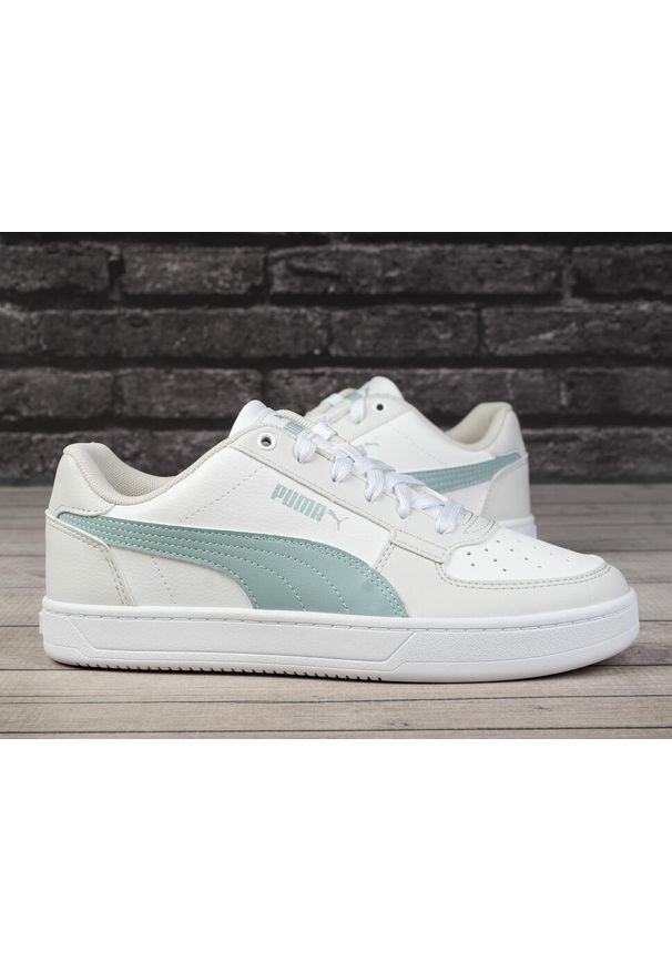 Buty damskie sportowe do chodzenia Puma CAVEN 2.0 JR. Kolor: zielony, biały, wielokolorowy. Sport: turystyka piesza