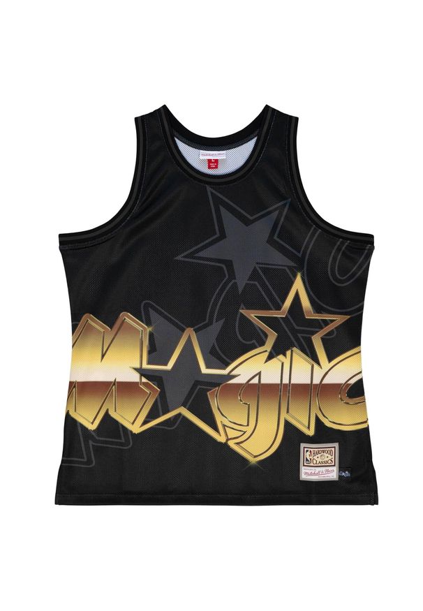 Mitchell & Ness - Tank top Orlando Magic NBA Big Face 4.0 Fashion. Kolor: czarny. Sport: koszykówka