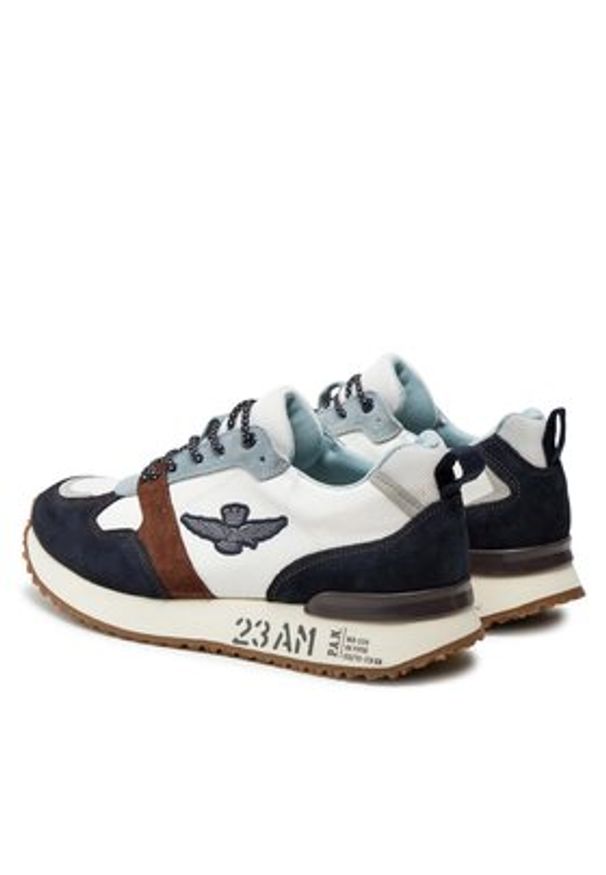 Aeronautica Militare Sneakersy 241SC265CT3298 Granatowy. Kolor: niebieski. Materiał: materiał