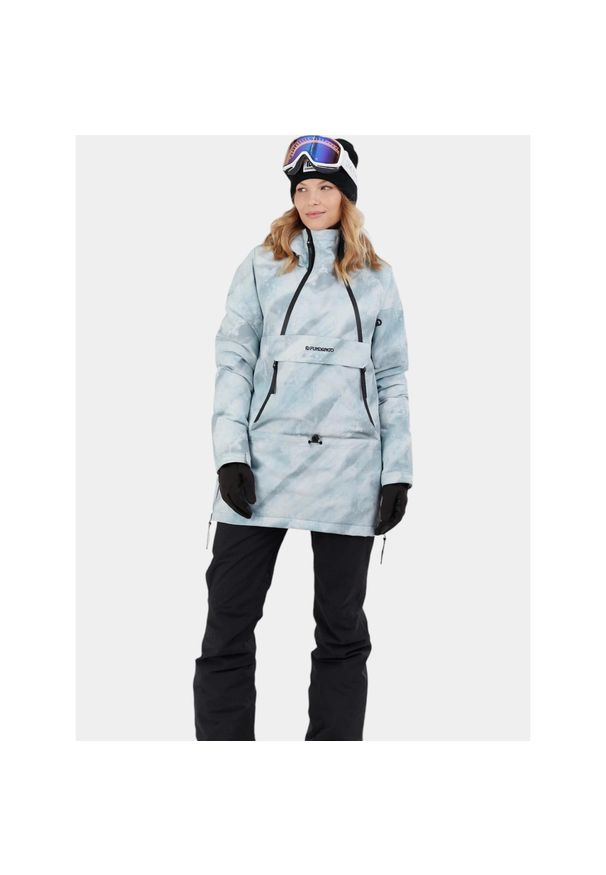 FUNDANGO - Kurtka Narciarska Damska Fundango Hooper Eco. Kolor: niebieski. Sezon: zima. Sport: narciarstwo