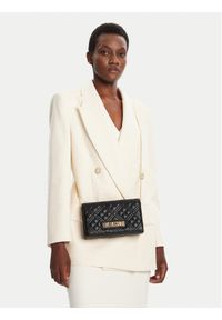 Love Moschino - LOVE MOSCHINO Torebka JC4079PP1NLA0000 Czarny. Kolor: czarny. Materiał: skórzane #1