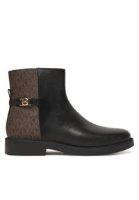 MICHAEL Michael Kors Botki 40F5MAME6L Czarny. Kolor: czarny. Materiał: skóra