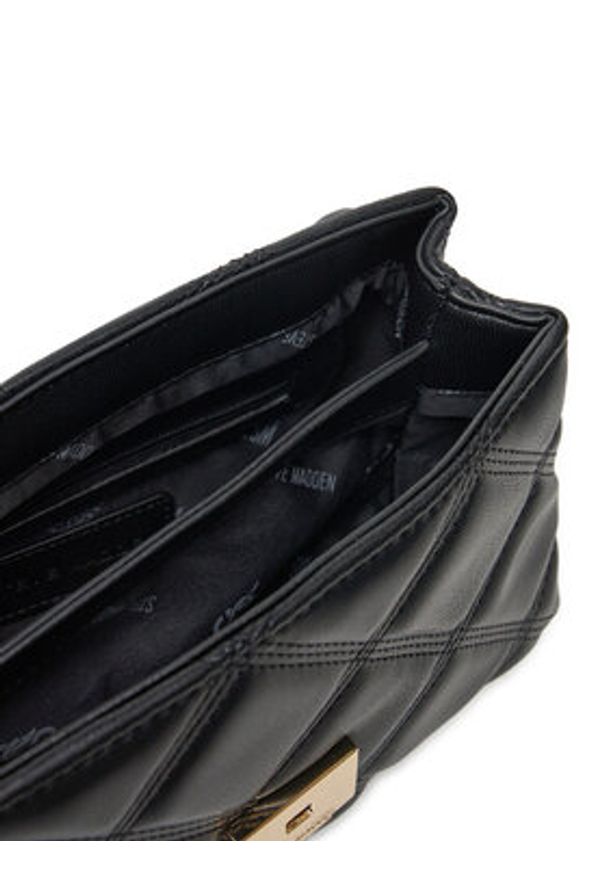 Steve Madden Torebka Bvolturi SM13001344 Czarny. Kolor: czarny. Materiał: skórzane