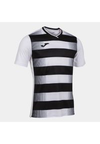Koszulka do piłki nożnej dla chłopców Joma Europa V. Kolor: wielokolorowy, biały, czarny. Sport: piłka nożna #1
