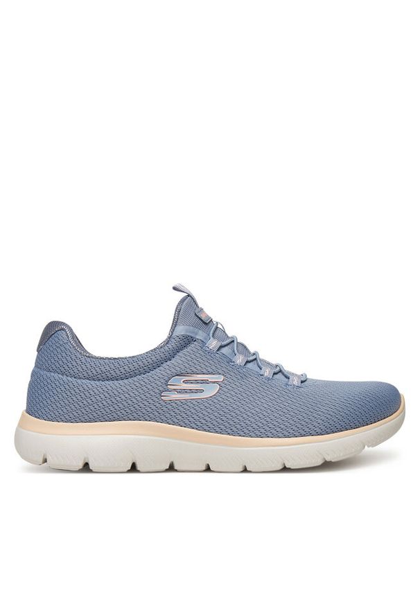 skechers - Sneakersy Skechers. Kolor: niebieski
